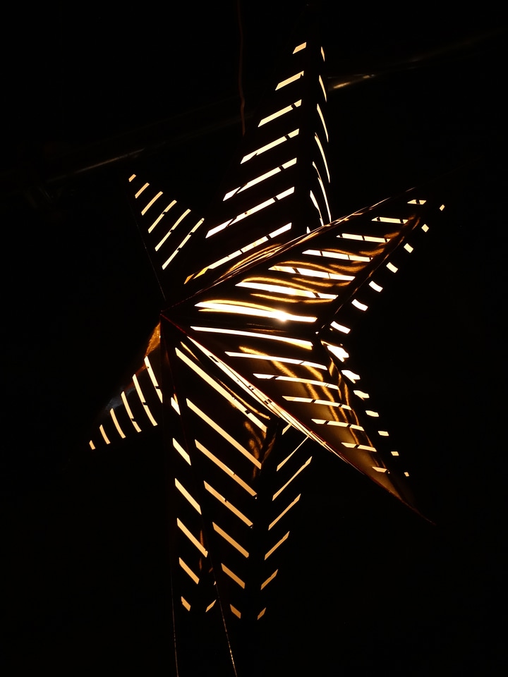 Star decoration christmas