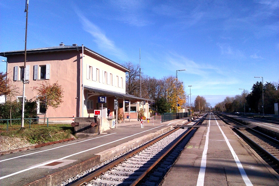 Depot train railroad photo