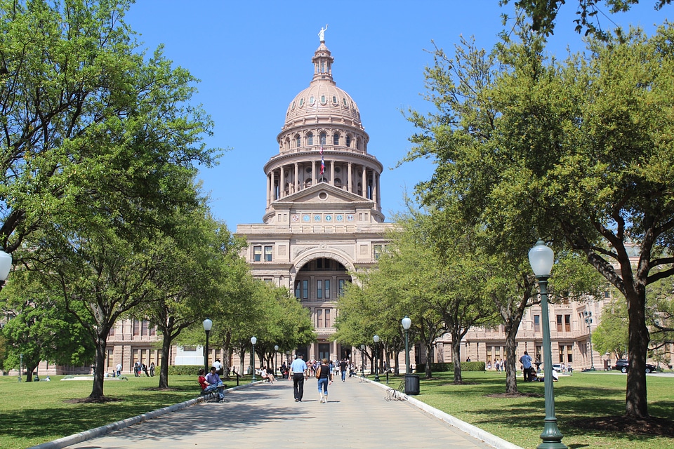 Texas landmark dome