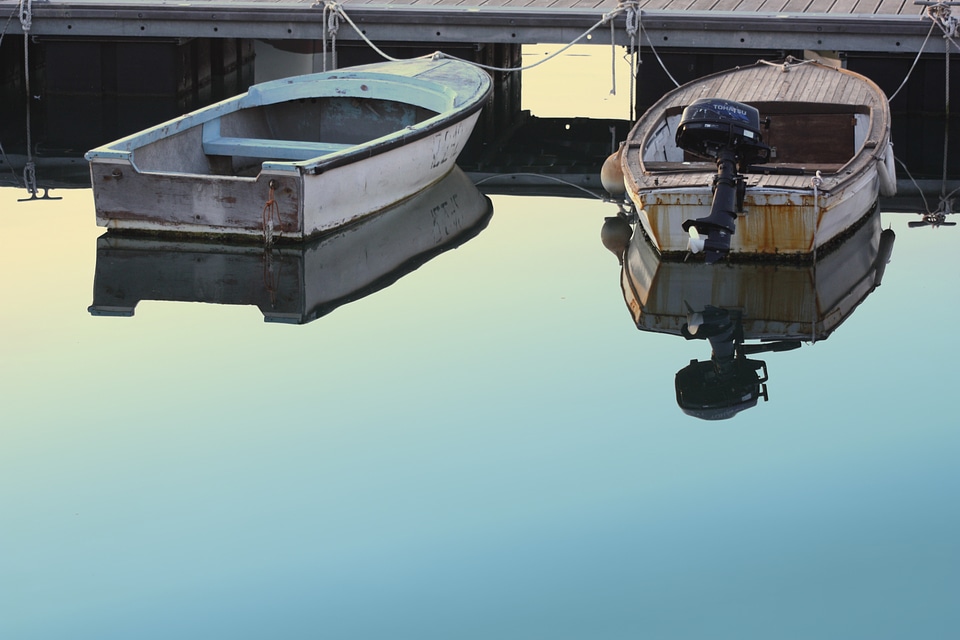Sea calm sea mirror