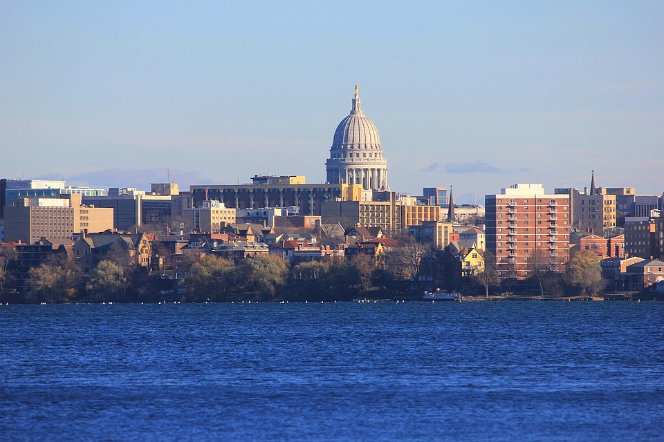 Urban skyline architecture