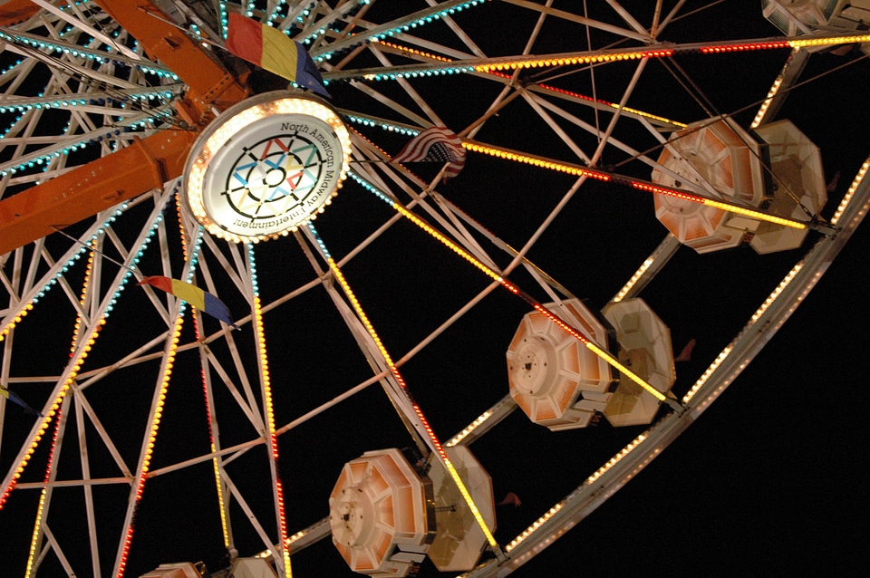 Ride carnival entertainment