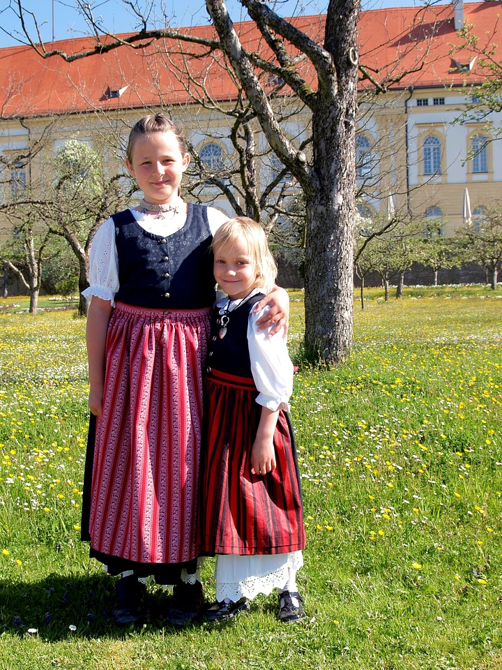 Youngster youth dirndl