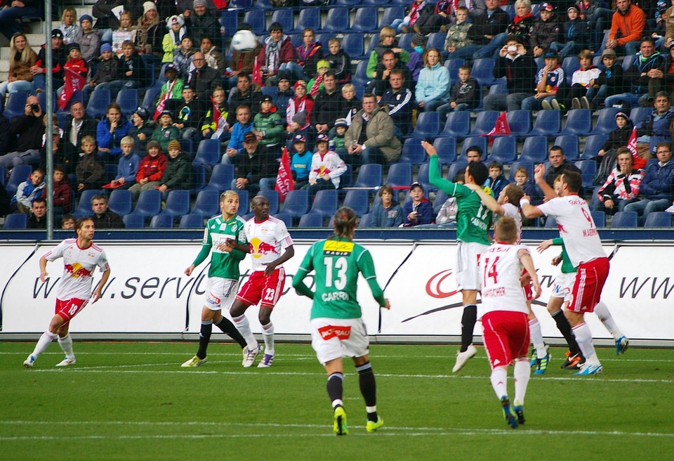 Players teams crowd photo