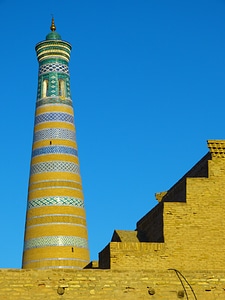 Chodja islam minaret unesco world heritage museum city photo
