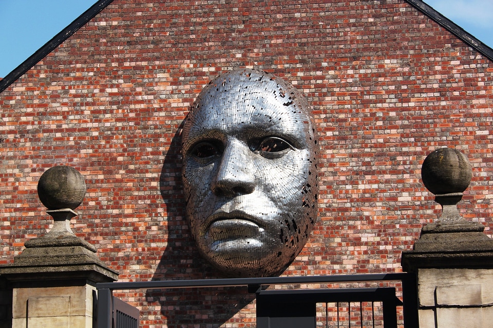 Sculpture face unique