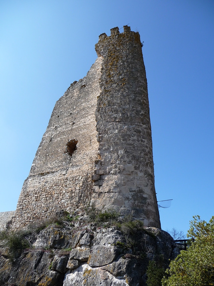Historical landmark castle