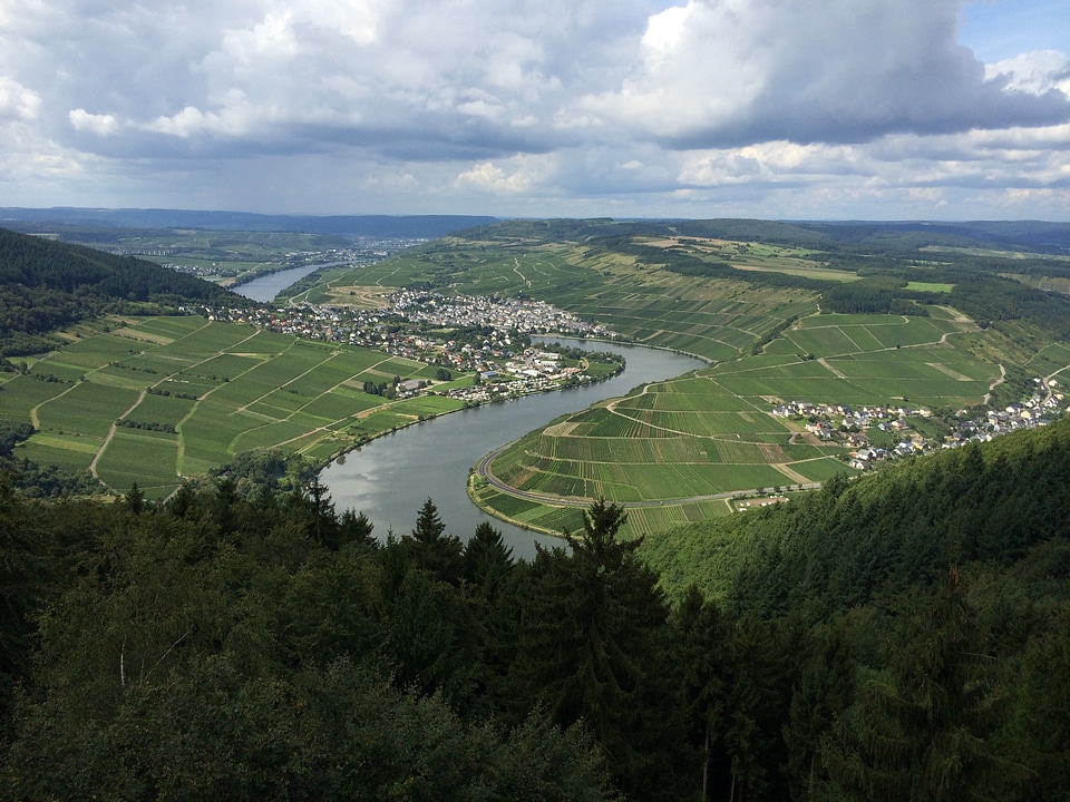 Moselle view mehring trier