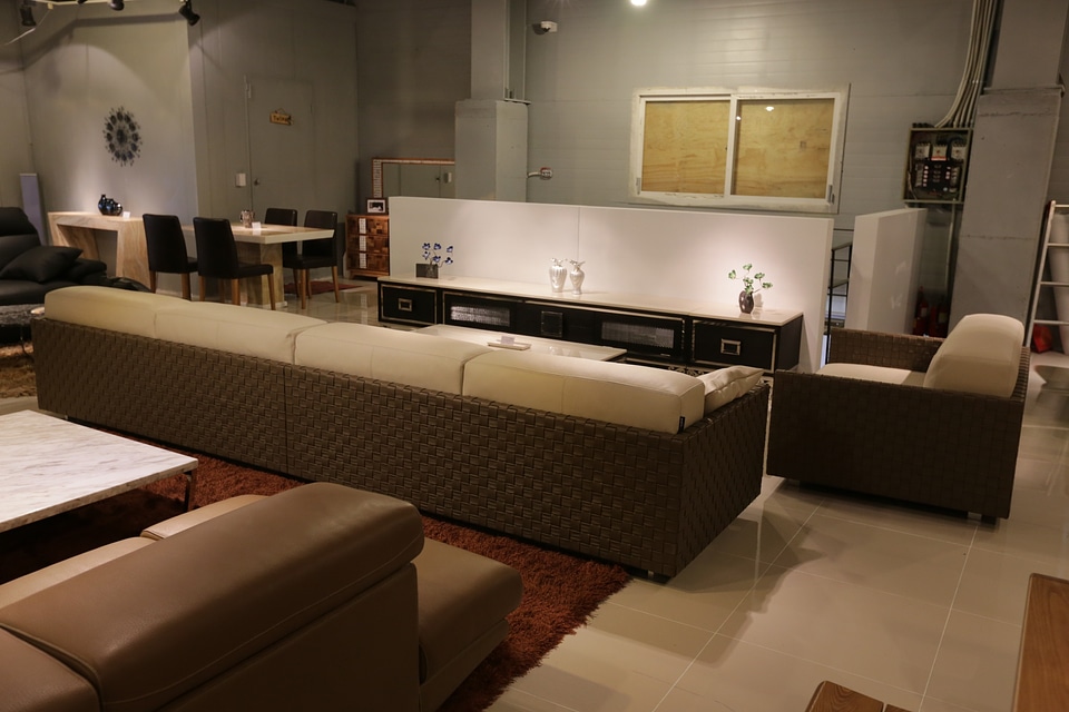 Living room furniture interior