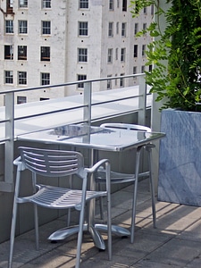 Contemporary modern terrace