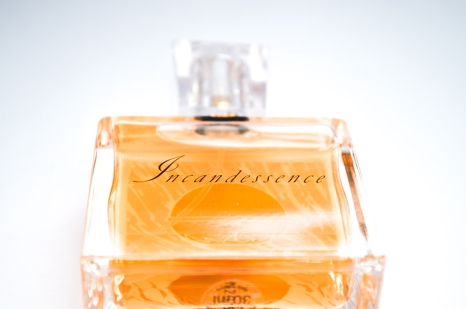 Men's perfume bottle glass