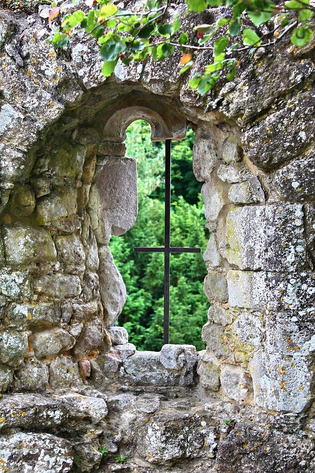 Architecture ruin building