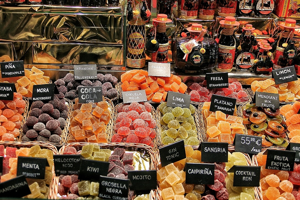 Fruit the boqueria barcelona