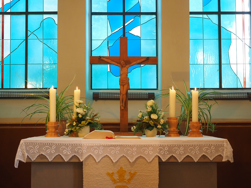 Religion cross wedding