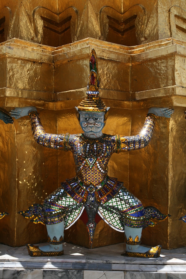 Sculpture decorative temple