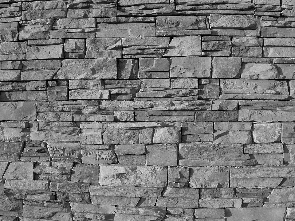 Stone backdrop surface
