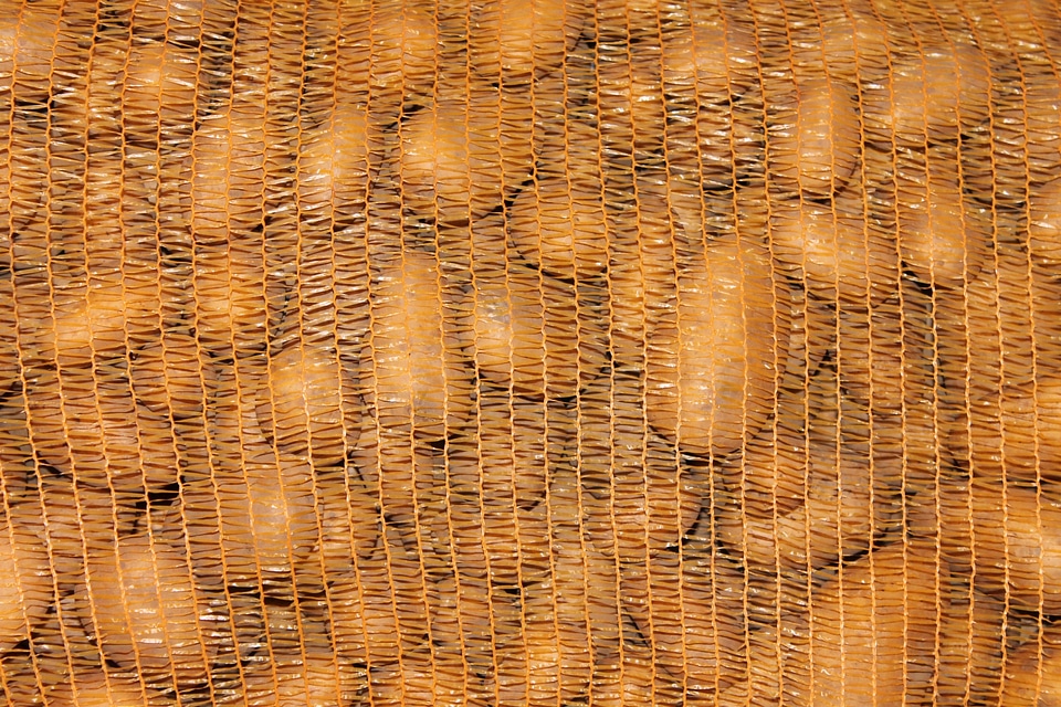 Potato sack food potato