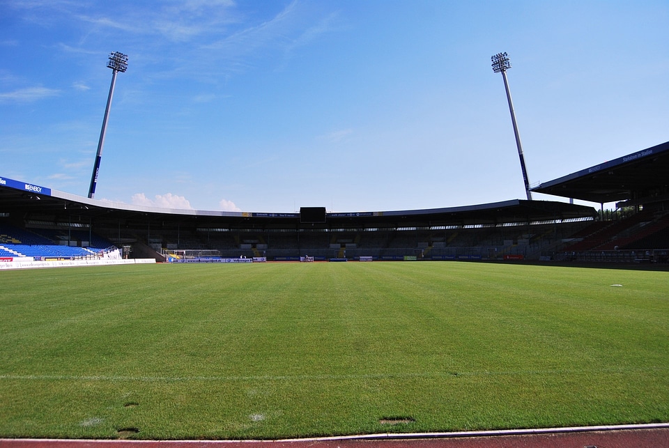 Lawn floodlights sport photo