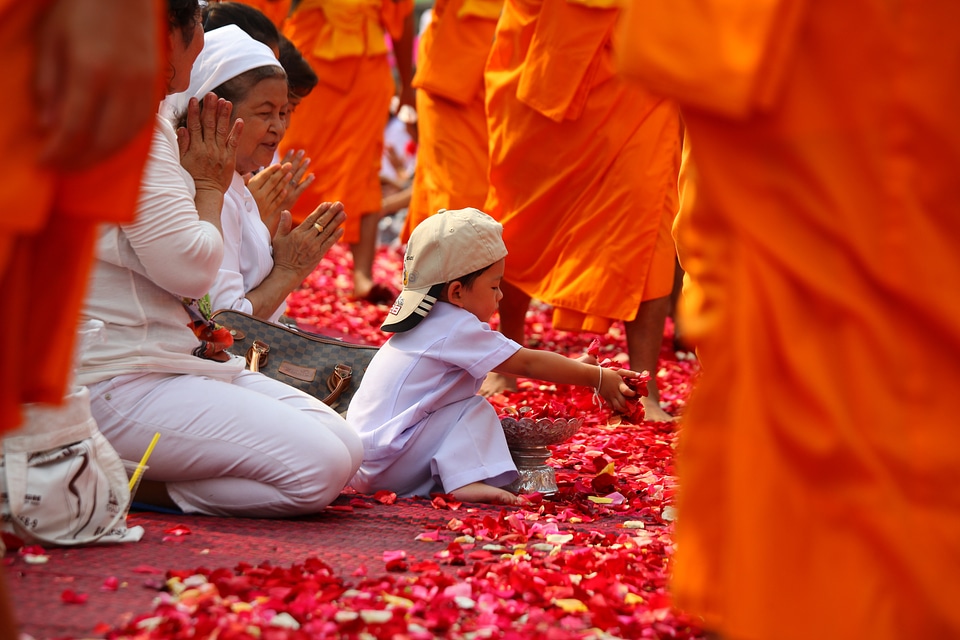 Buddhism religious meditate
