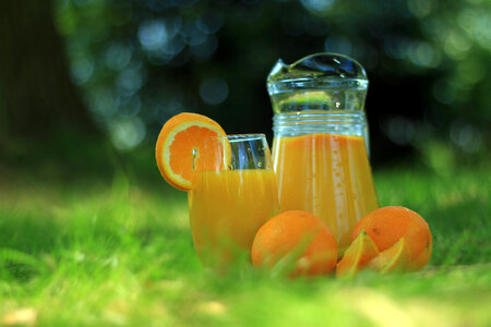 Orange Juice Oranges photo