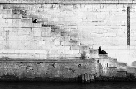 Black And White Brick photo