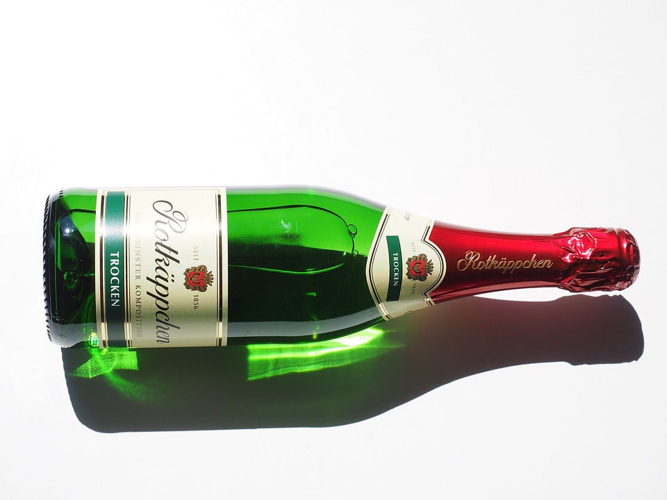 Alcohol bottle rotkäppchen