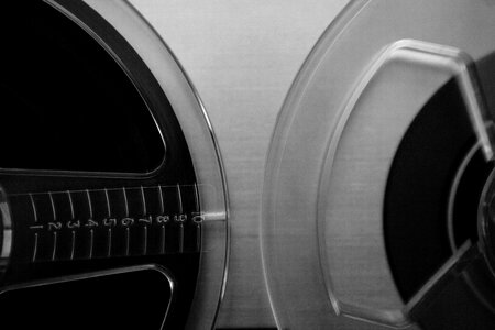 Reel To Reel Tape Recorder Music photo