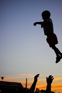 Flying playing flight