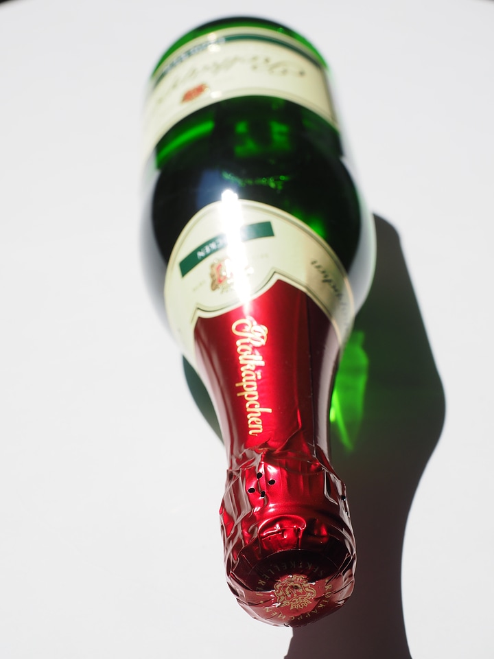 Alcohol bottle rotkäppchen