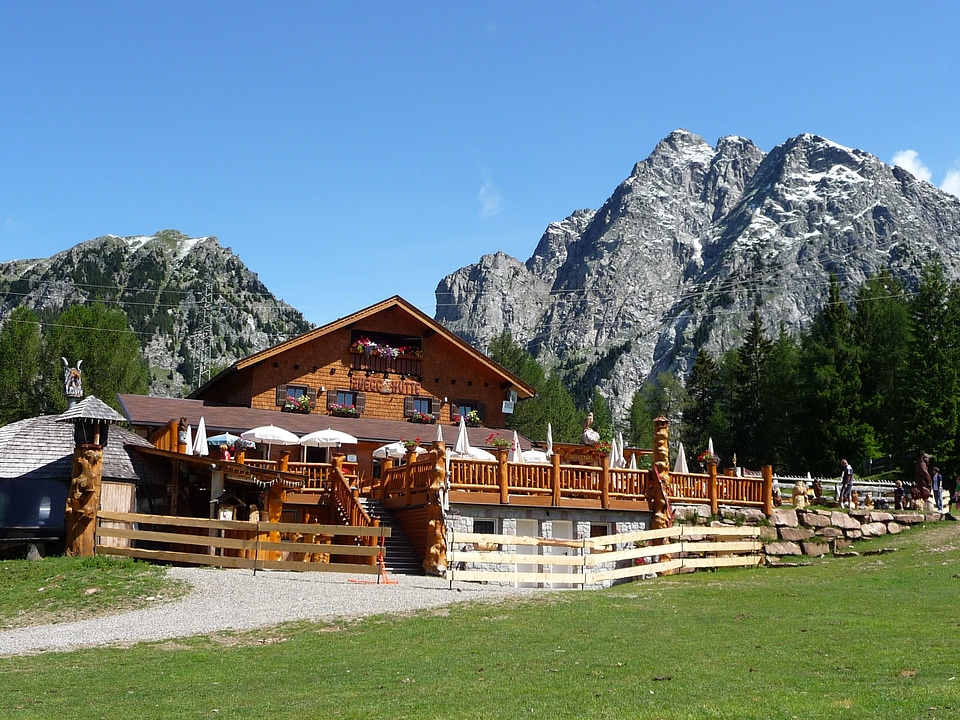 Mountains alpine alm