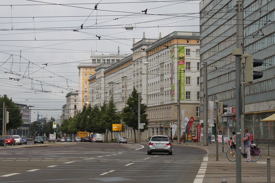 Scene street scene catenary photo