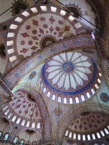Blue Mosque Ceiling photo
