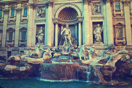 Trevi Fountain Rome photo