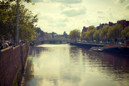 River Liffey Dublin photo
