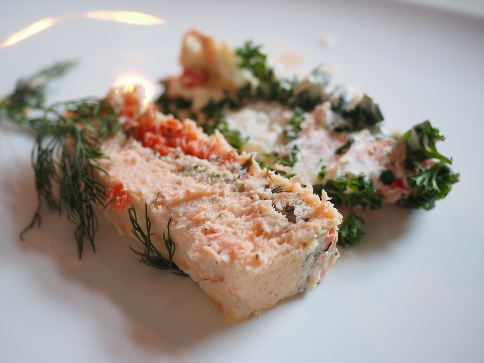 Meal fish gastronomy