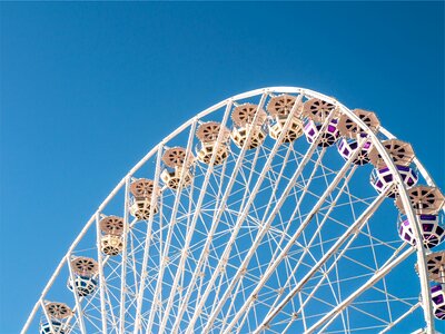 Ferris Wheel Blue