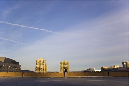 Rooftop Parking Garage