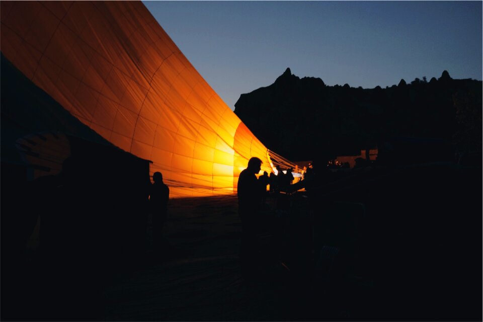 Hot Air Balloon Night