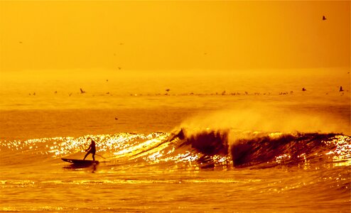 Surfer Surging photo