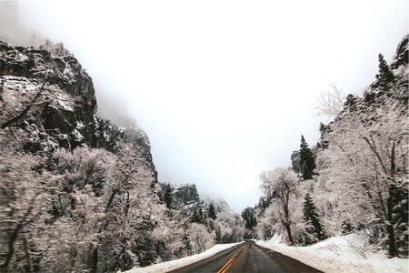 Road Winter photo