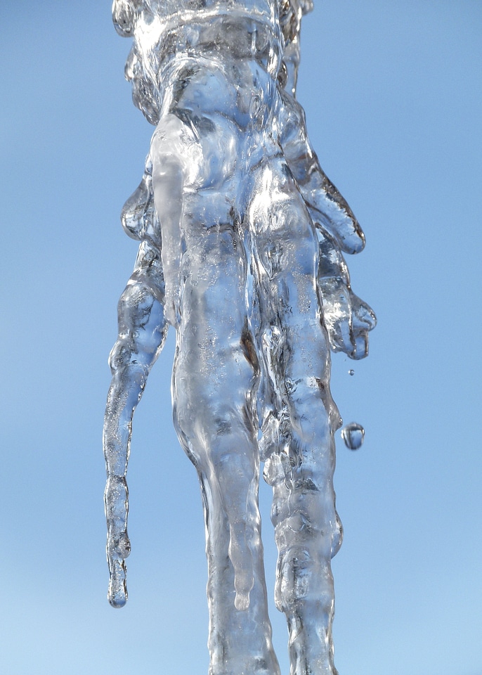 Season transparent blue