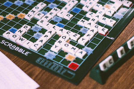 Scrabble Board Game photo