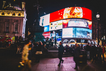 Piccadilly Circus People photo