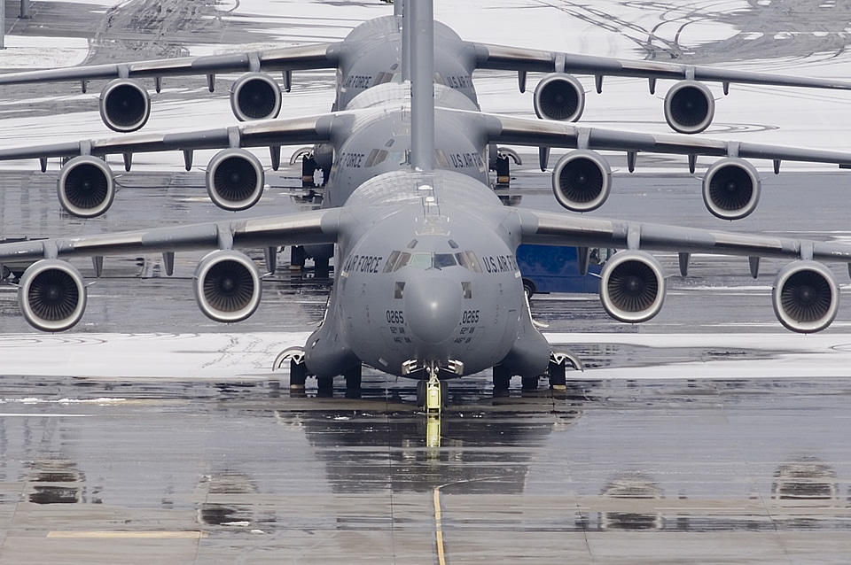 Takeoff military aircraft