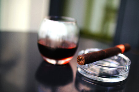 Cigar Smoking photo