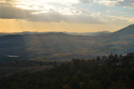 Sunbeams Landscape photo