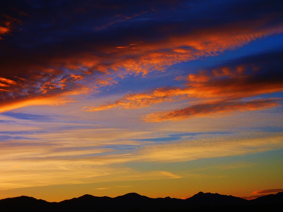 Sunrise landscape arizona photo