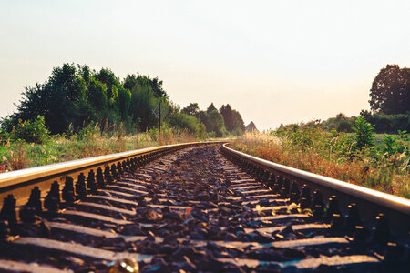 Train Tracks Railroad photo
