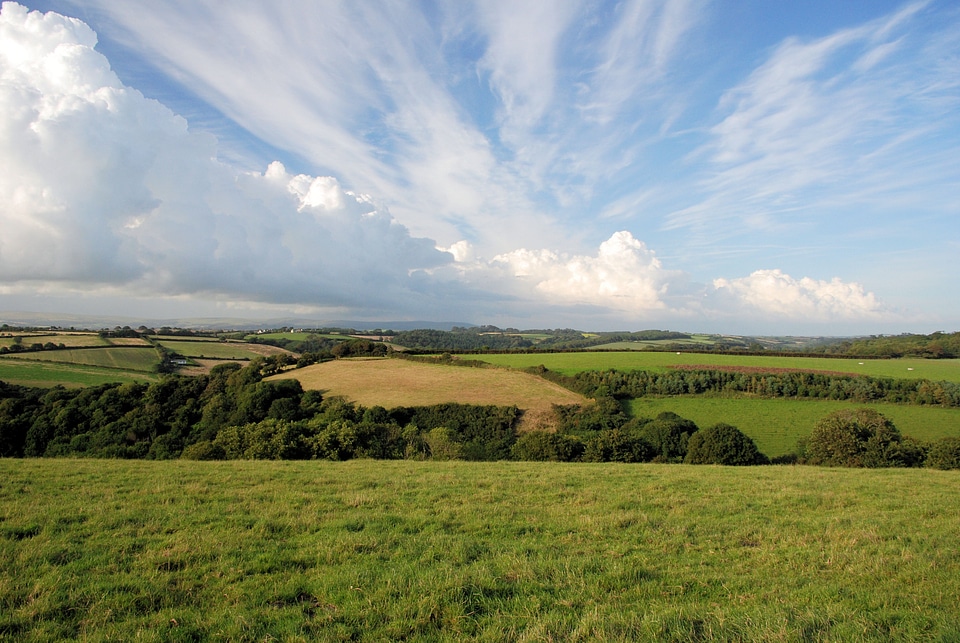Clouds landscape wilderness