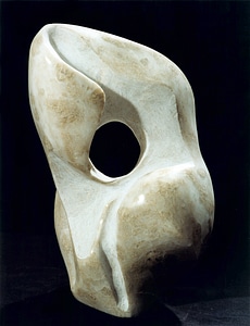 Marble abstract black stone